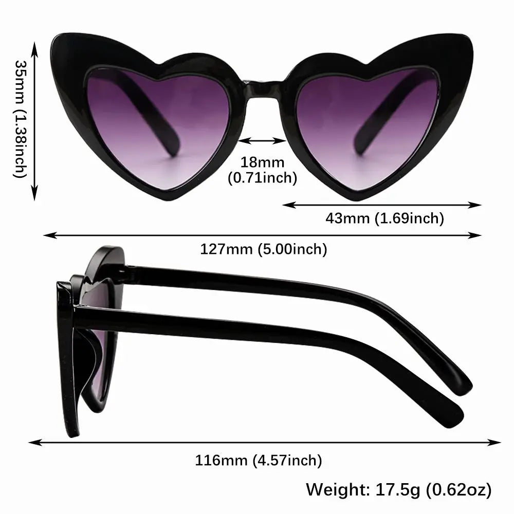 Kids Sunglasses Heart Shaped